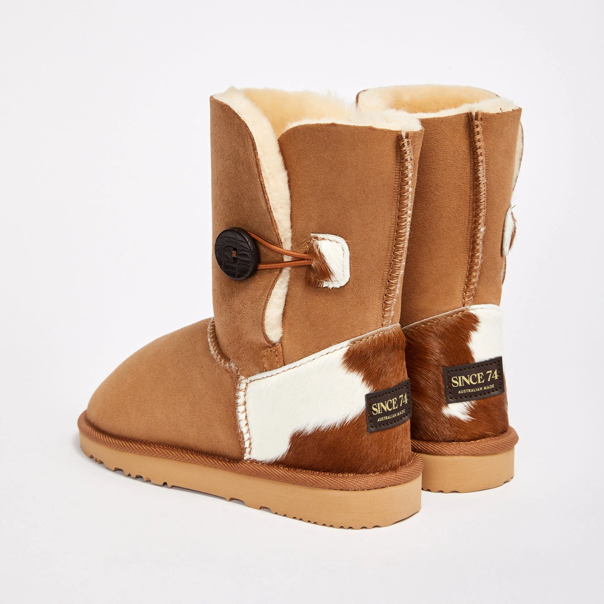 Women's Burleigh Button Mid Calf - Image 3