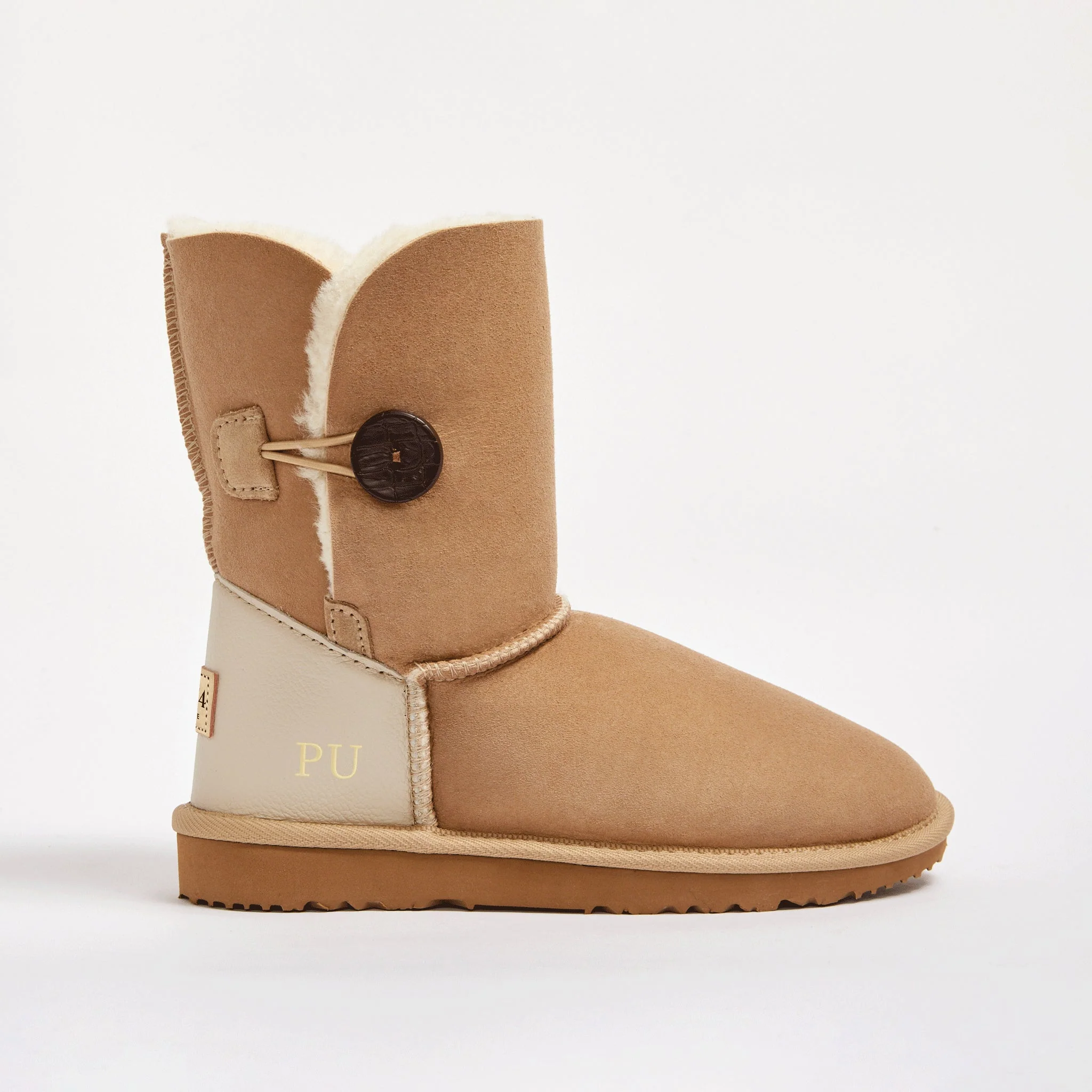 Women's Burleigh Button Mid Monogram Natural - Image 8