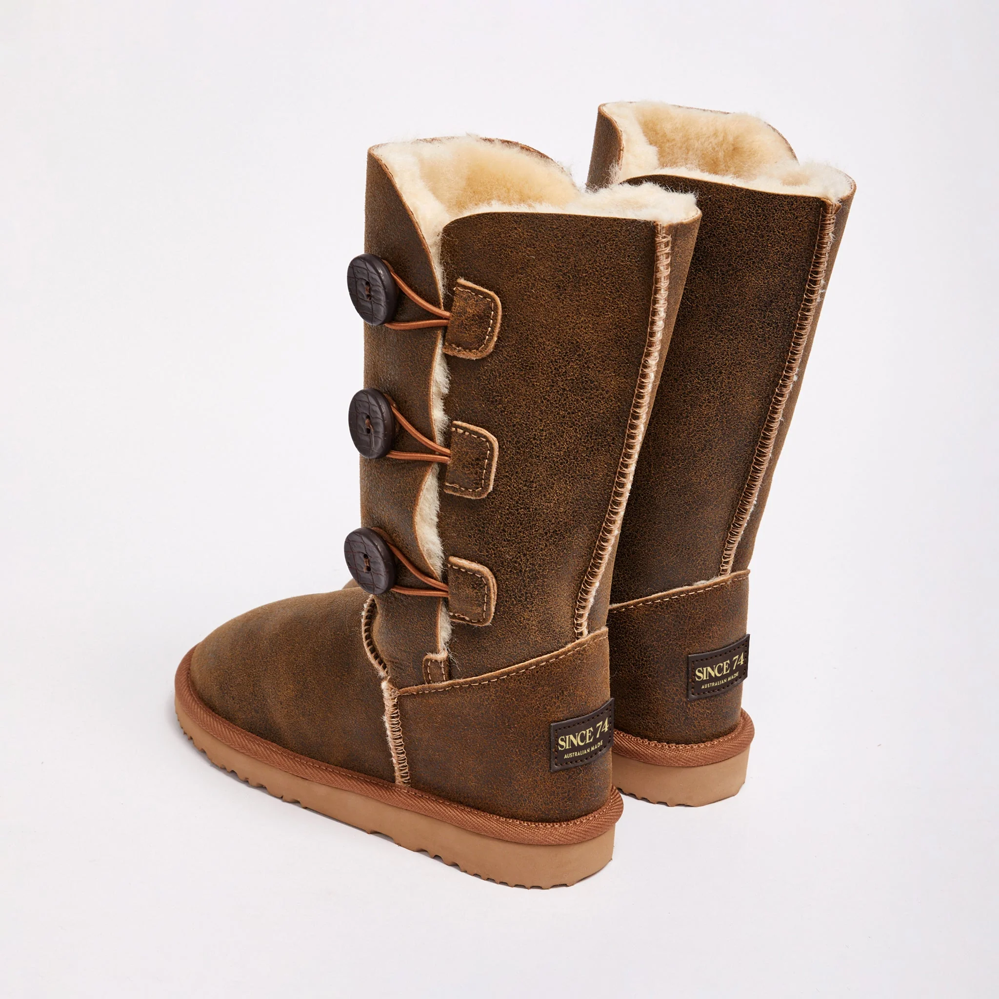 Women's Burleigh Button Triplet Bomber - Image 3