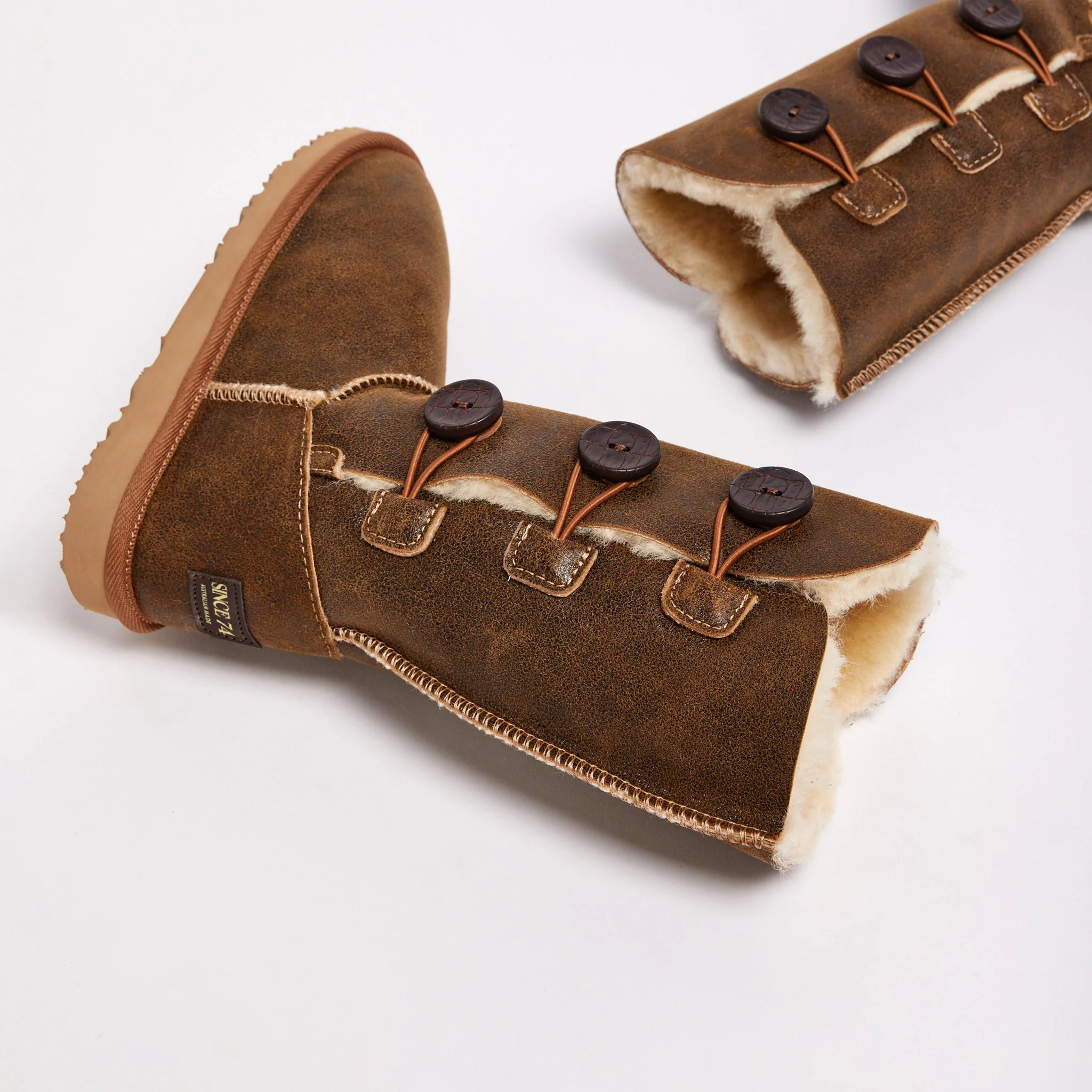Women's Burleigh Button Triplet Bomber - Image 4