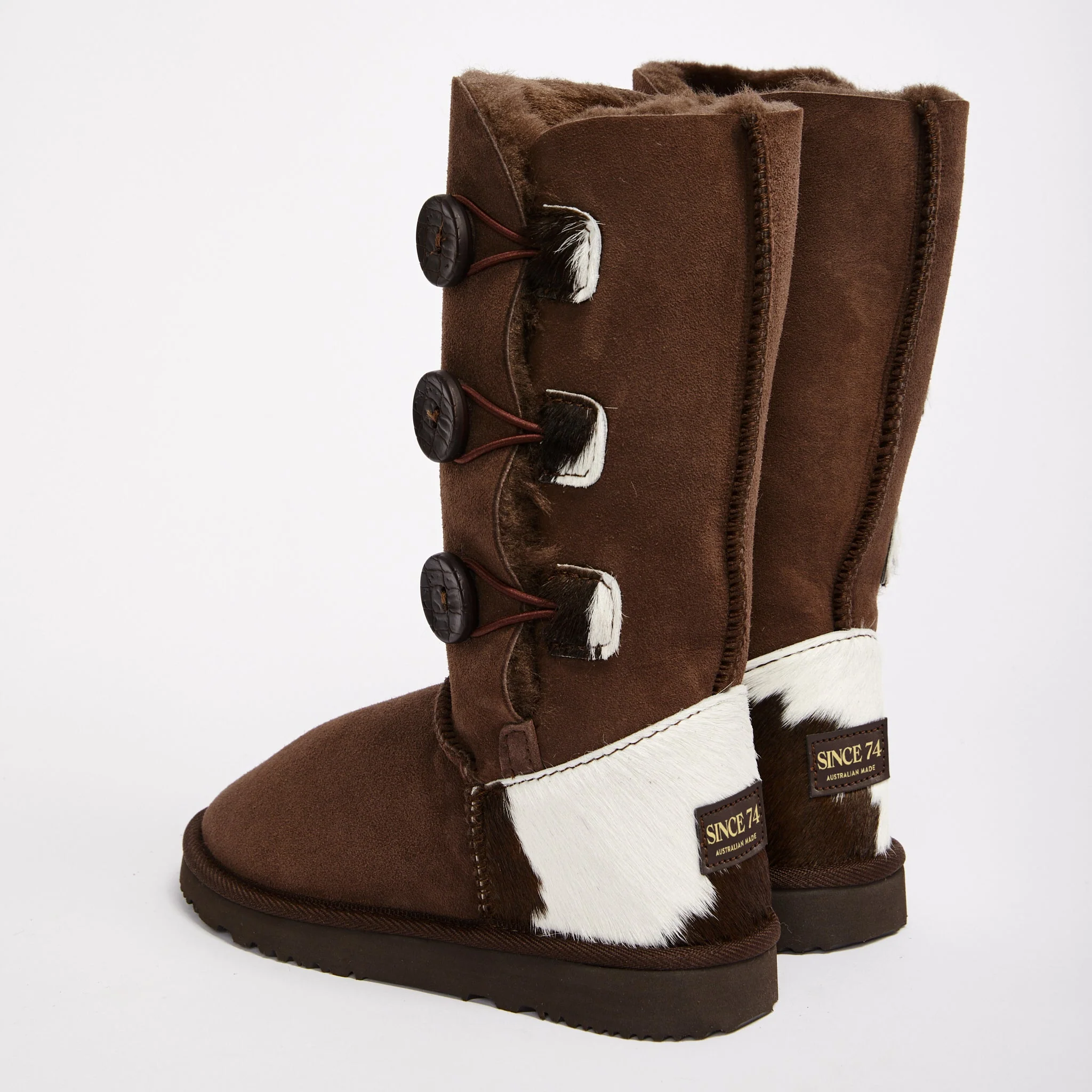 Women's Burleigh Button Triplet Calf - Image 15