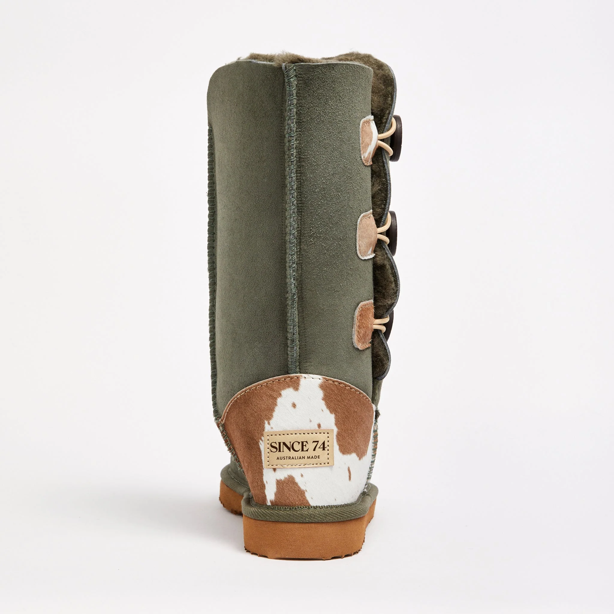 Women's Burleigh Button Triplet Calf - Image 6