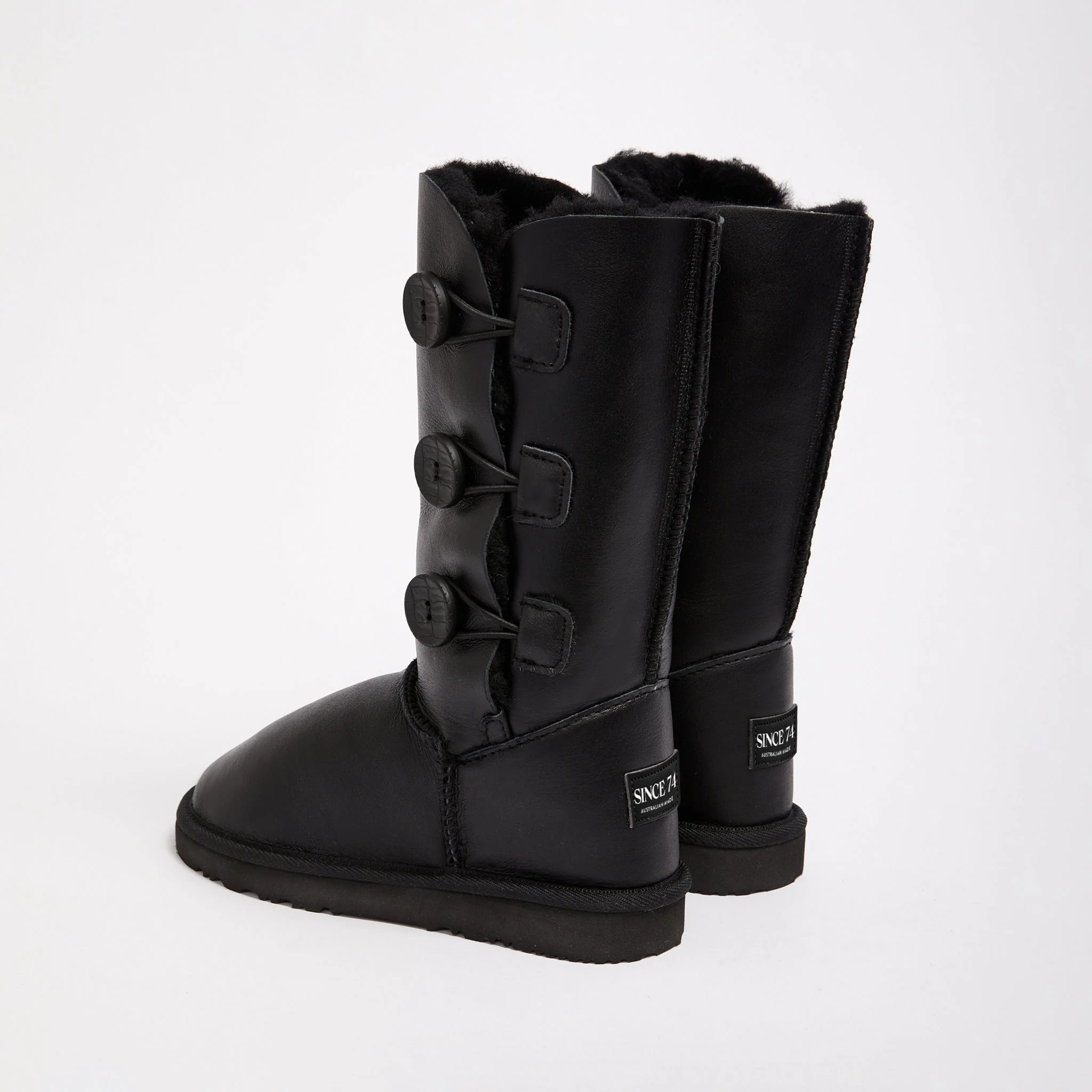 Women's Burleigh Button Triplet Nappa - Image 3