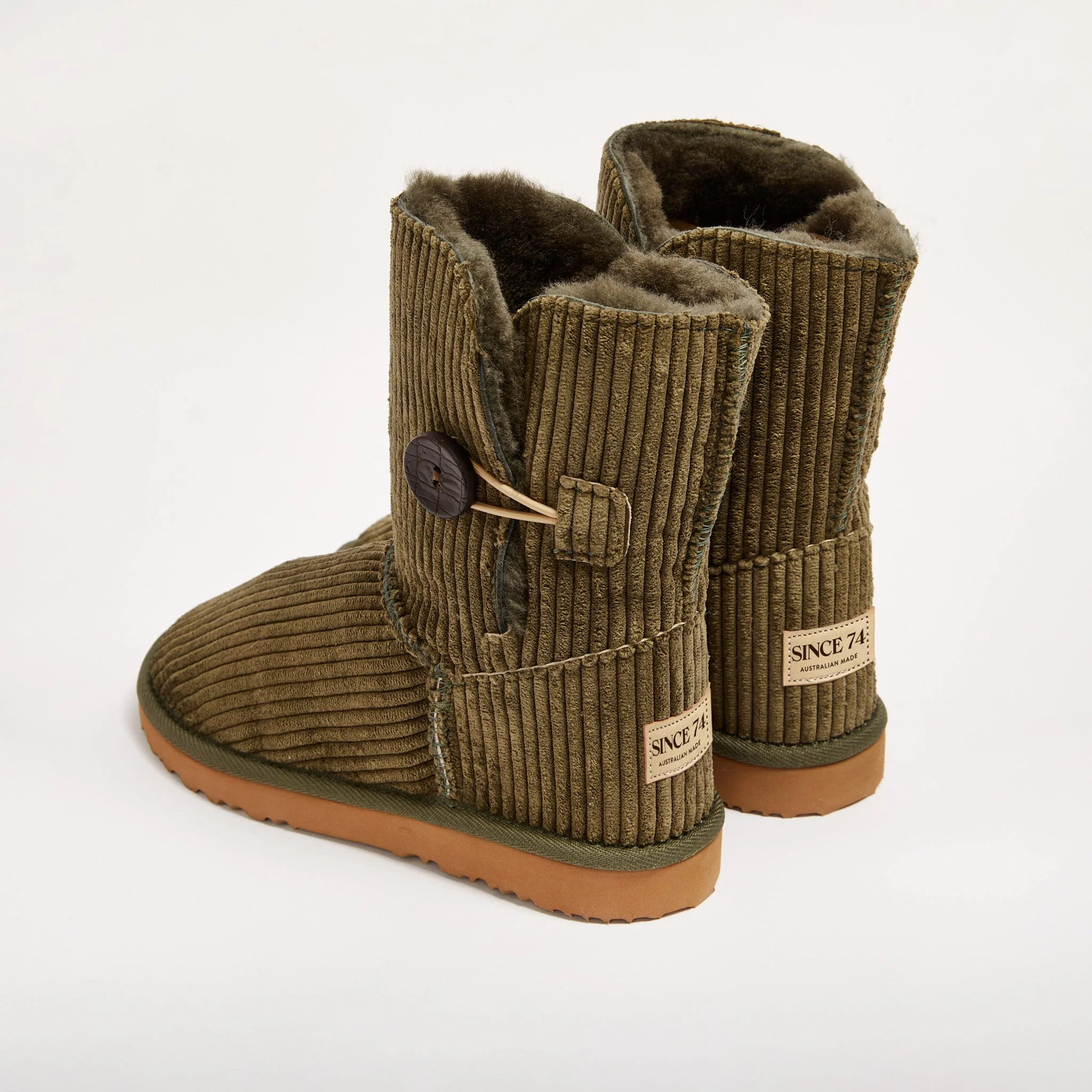 Women's Corduroy Burleigh Button Mid - Image 9