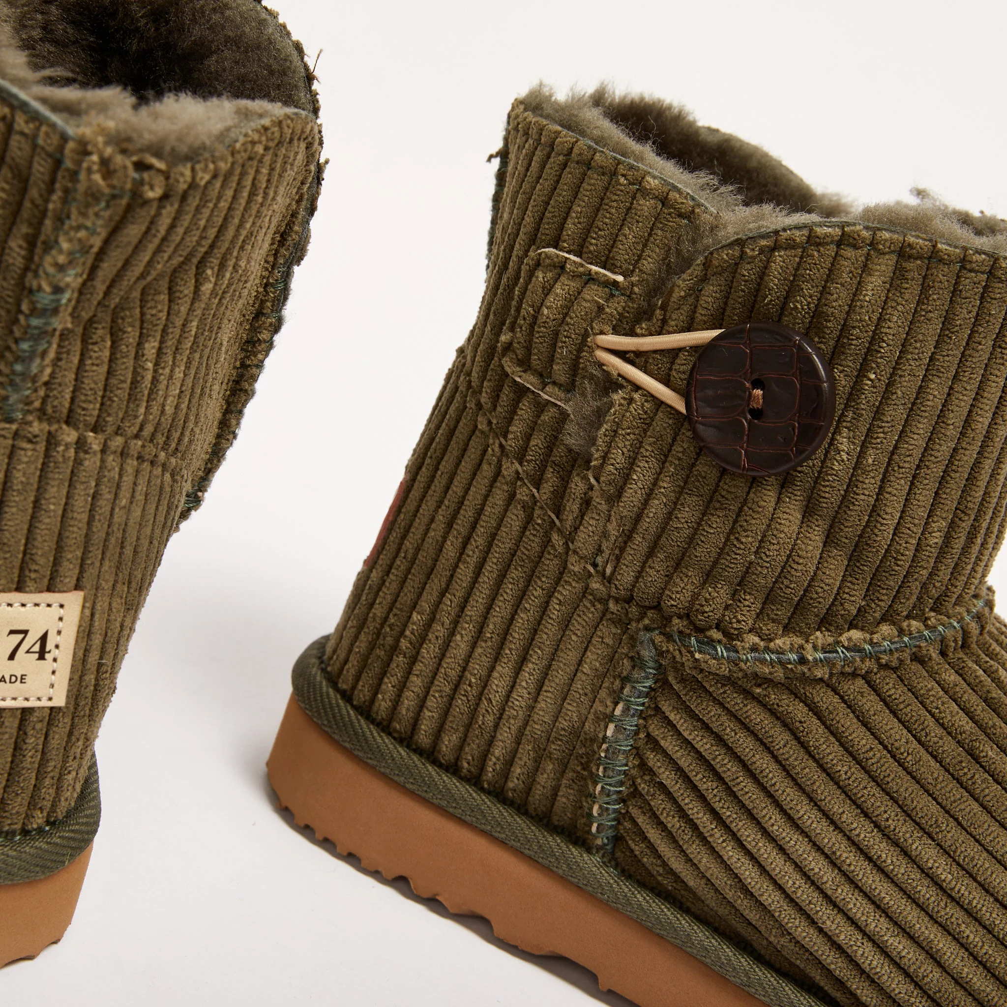 Women's Corduroy Burleigh Button Mini - Image 12