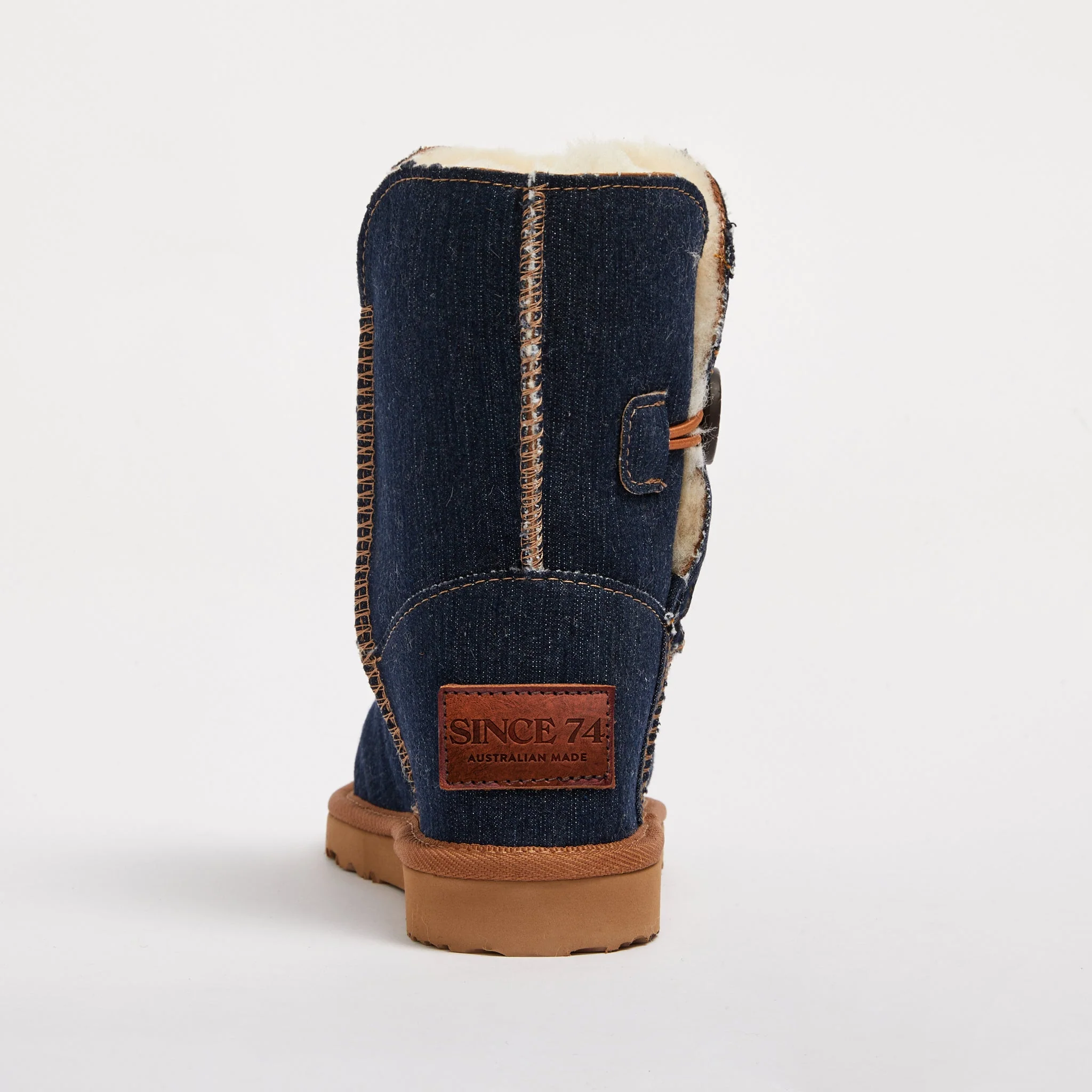 Women's Denim Button Mid - Image 3