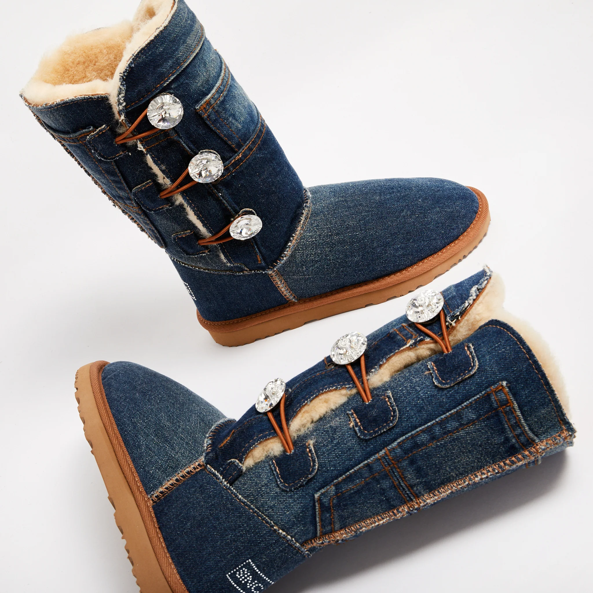 Women's Denim Luxe Triplet - Image 3