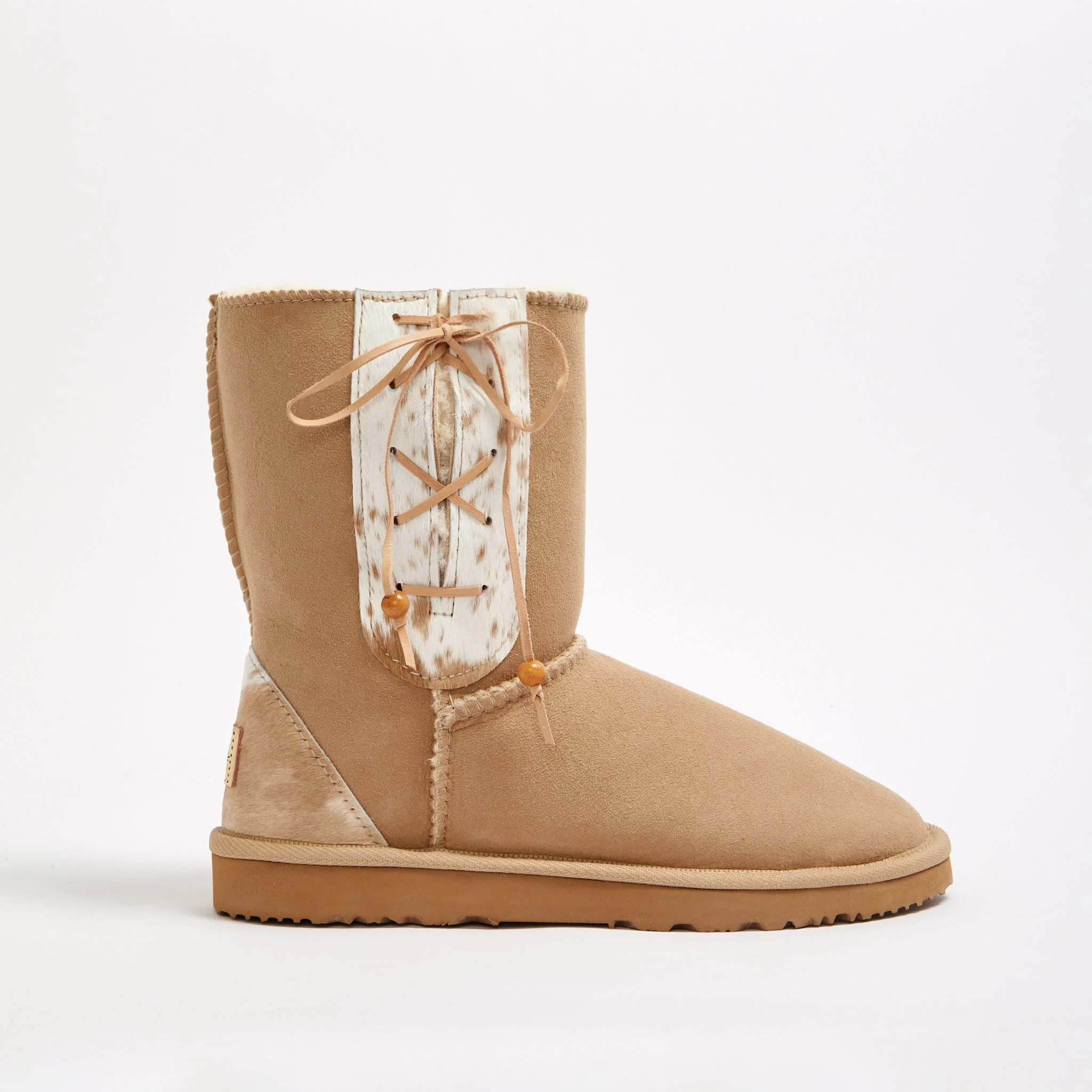 Women's Lace Up Mid Calf