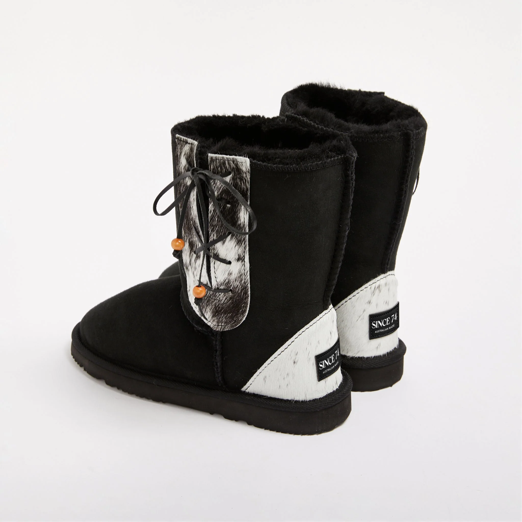 Women's Lace Up Mid Calf - Image 6