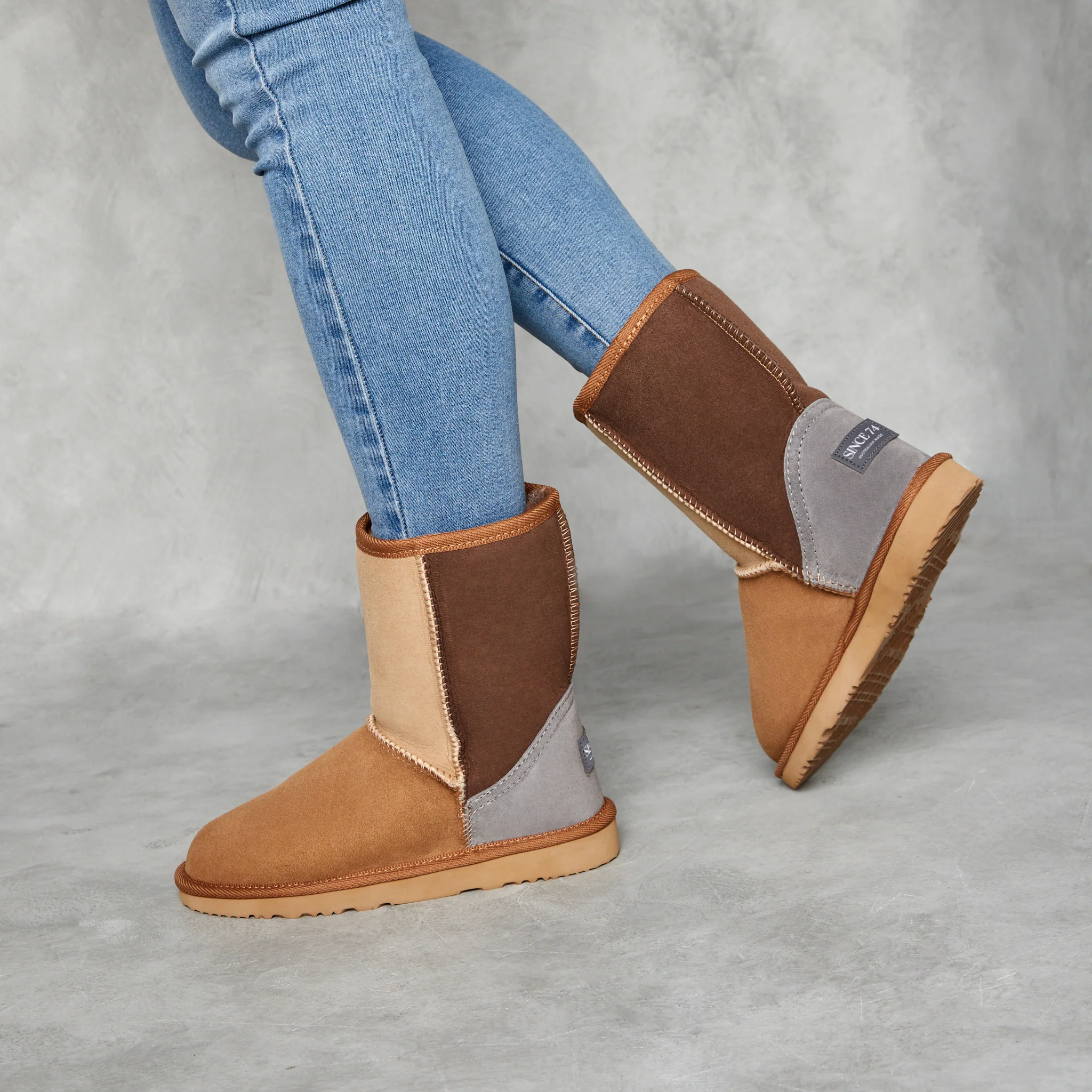 Men's Classic Mid Tricolour - Image 5
