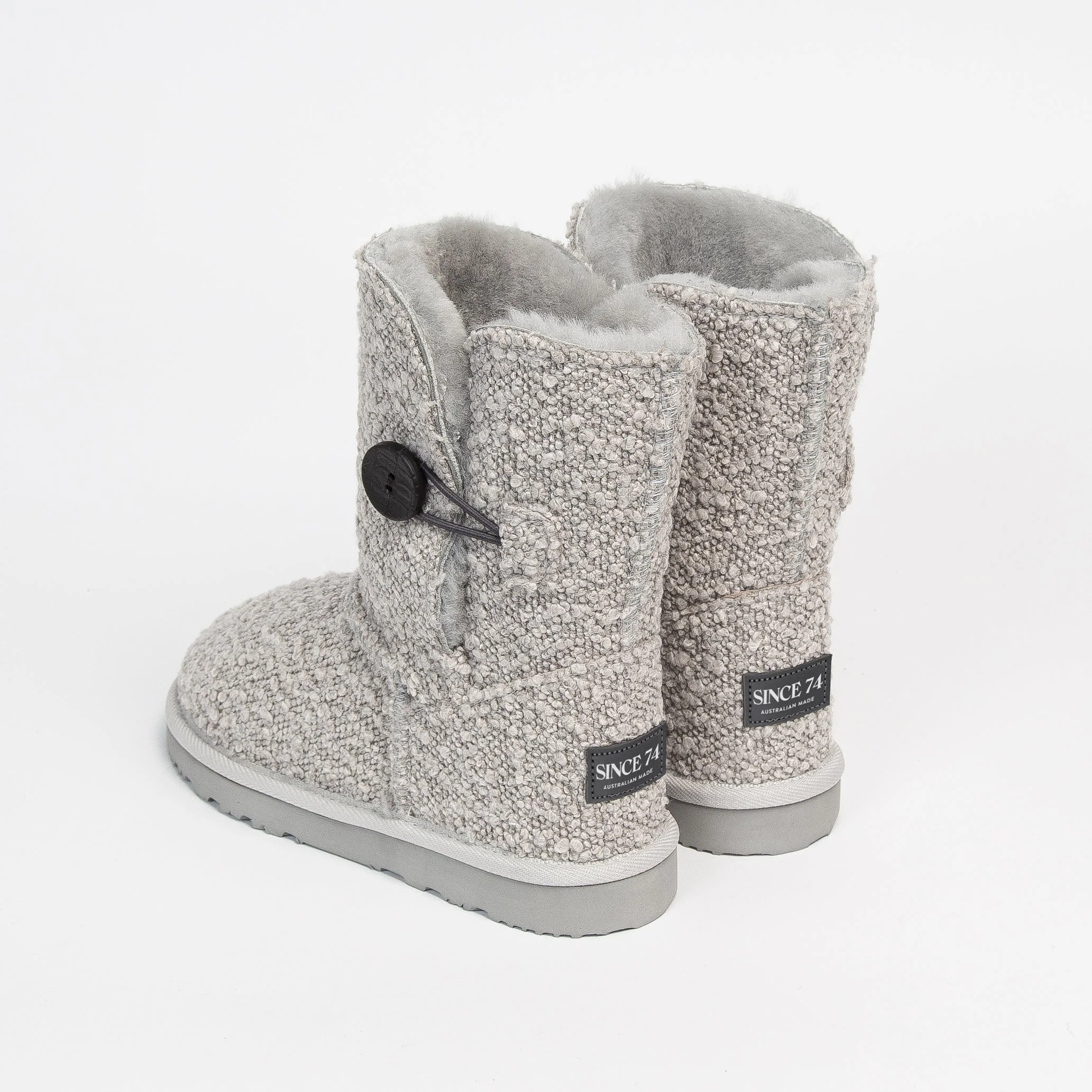 Women's Boucle Button Mid - Image 3