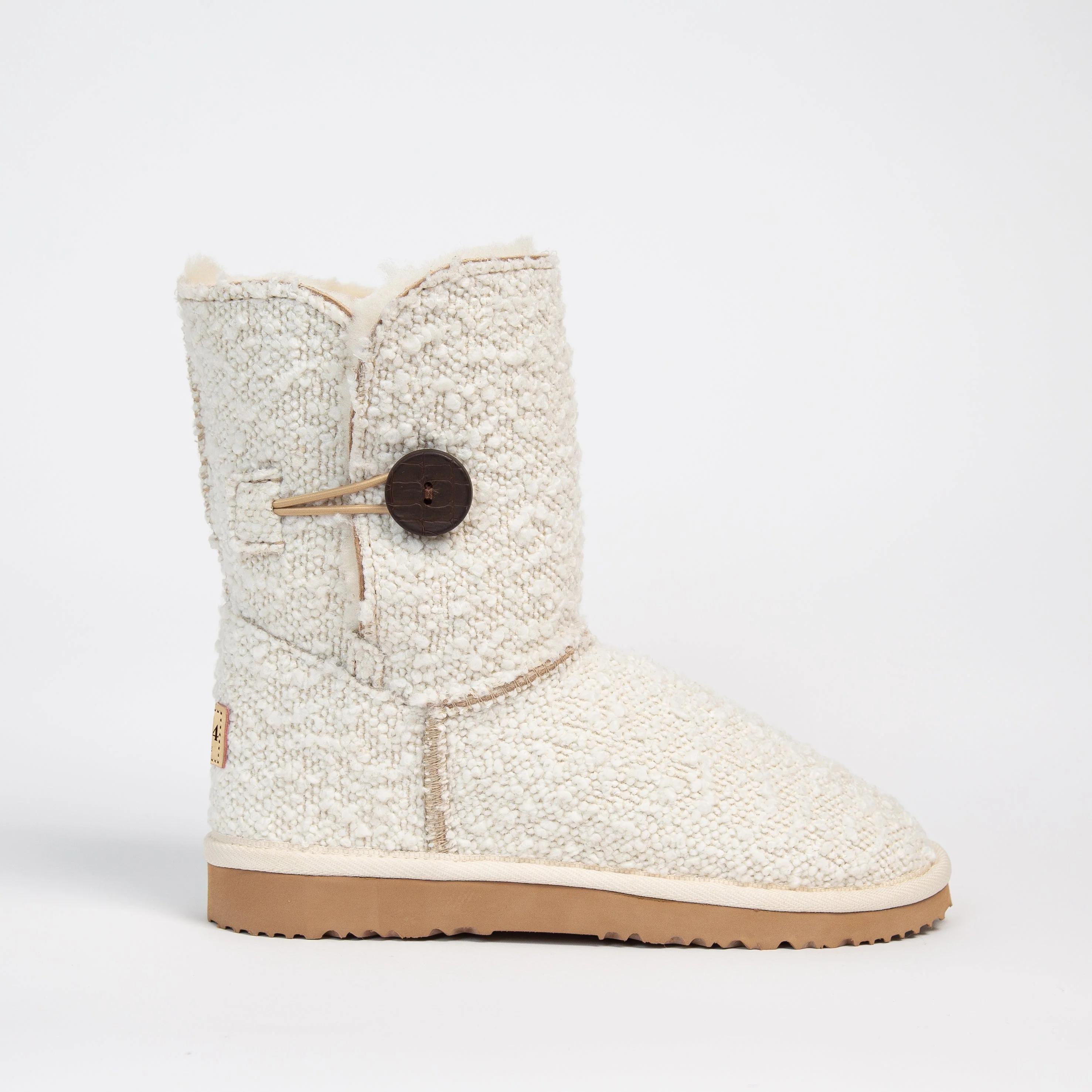 Women's Boucle Button Mid - Image 5