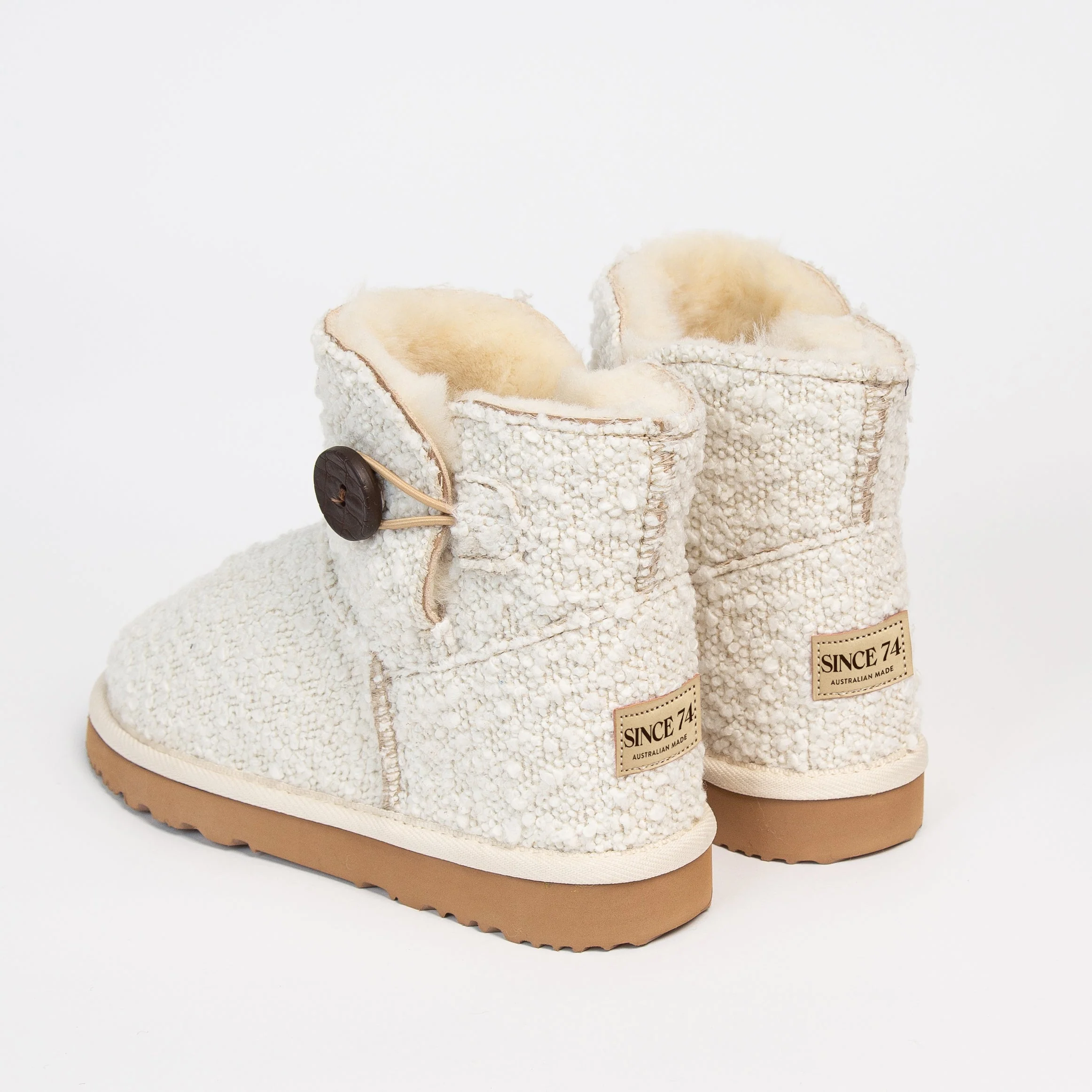 Women's Boucle Button Mini - Image 6