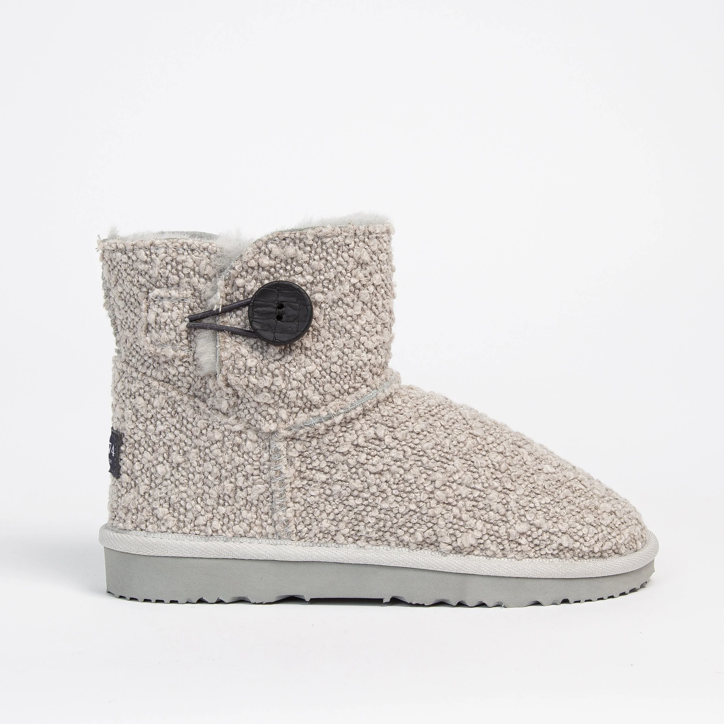 Women's Boucle Button Mini - Image 8