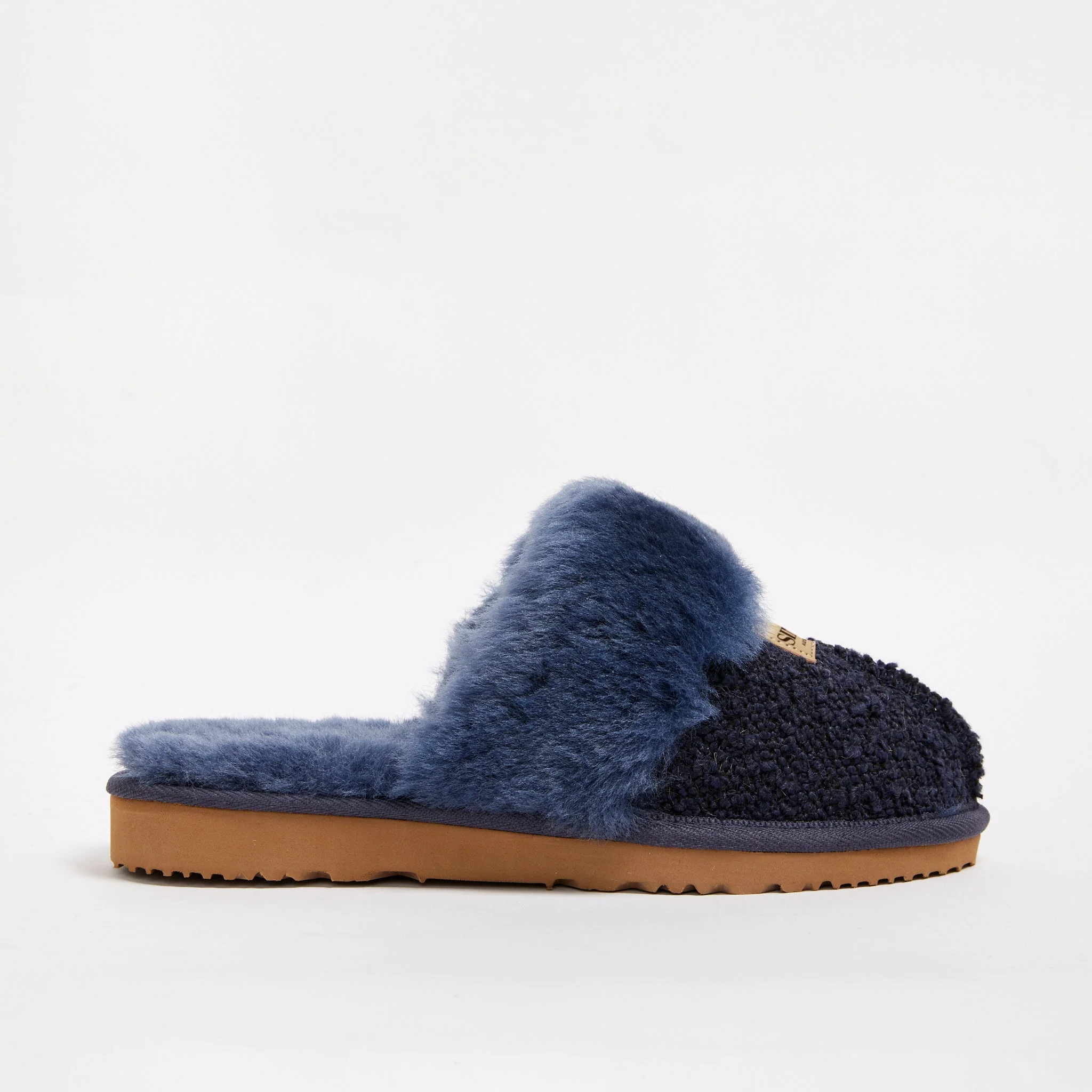 Women's Boucle Designer Slippers - Image 7