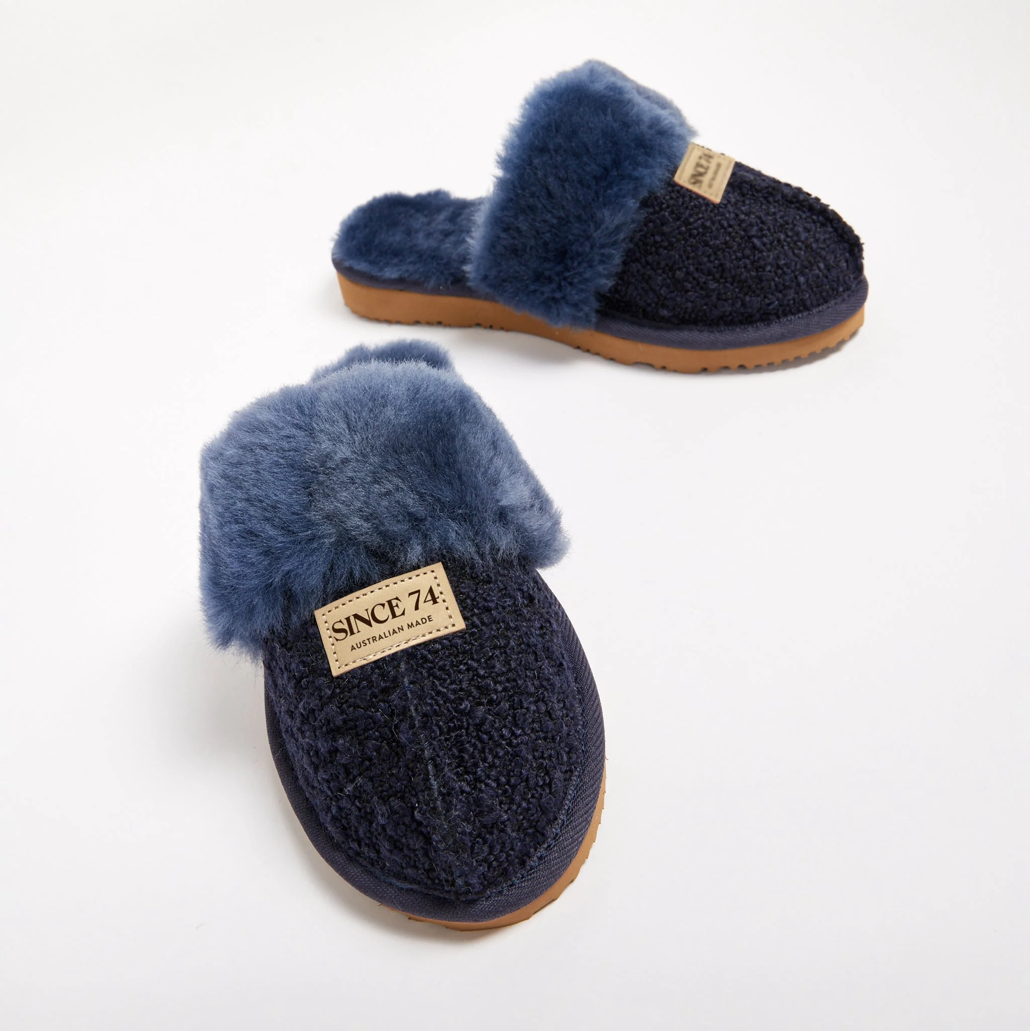 Women's Boucle Designer Slippers - Image 8
