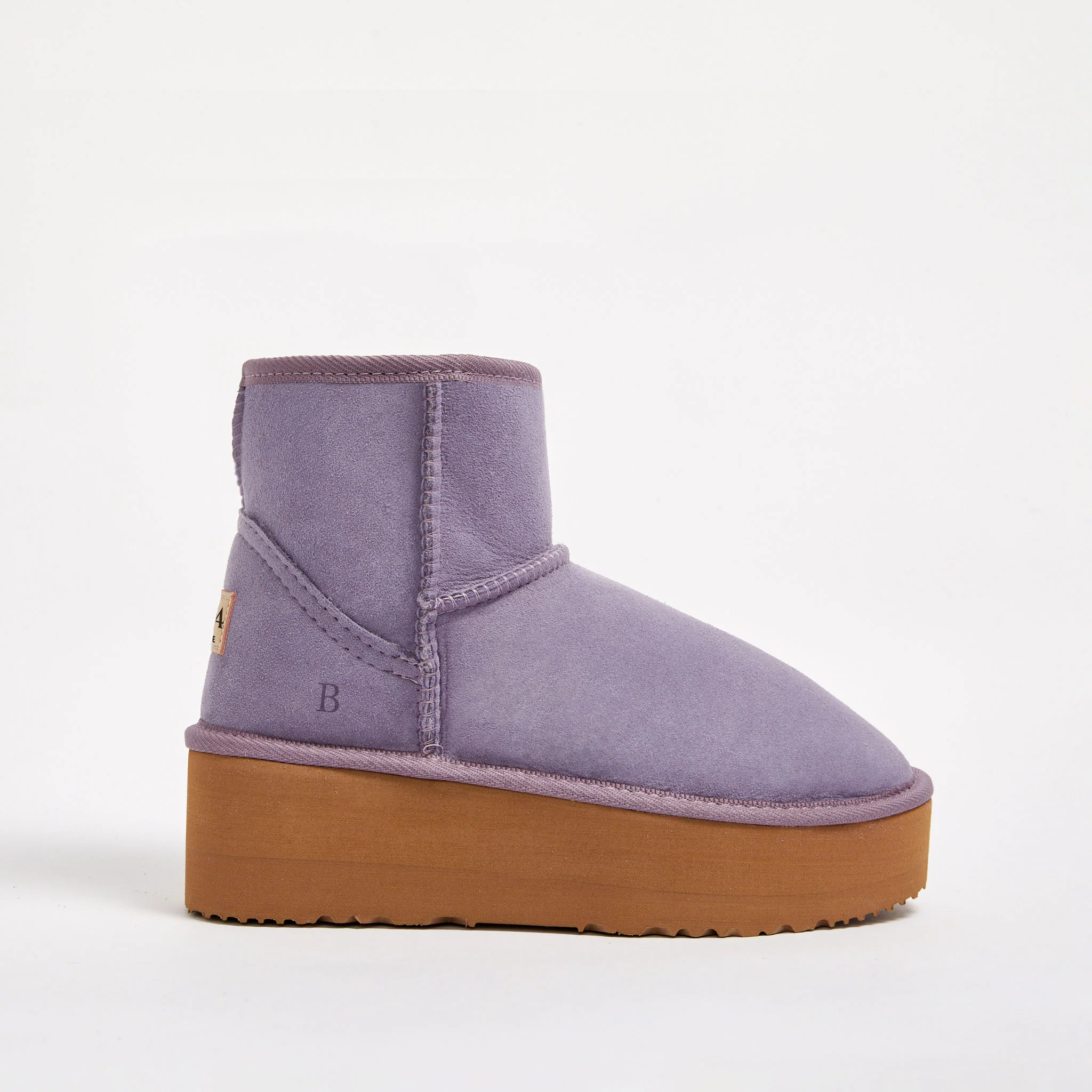 Women's Embossed Classic Mini Platform - Image 5
