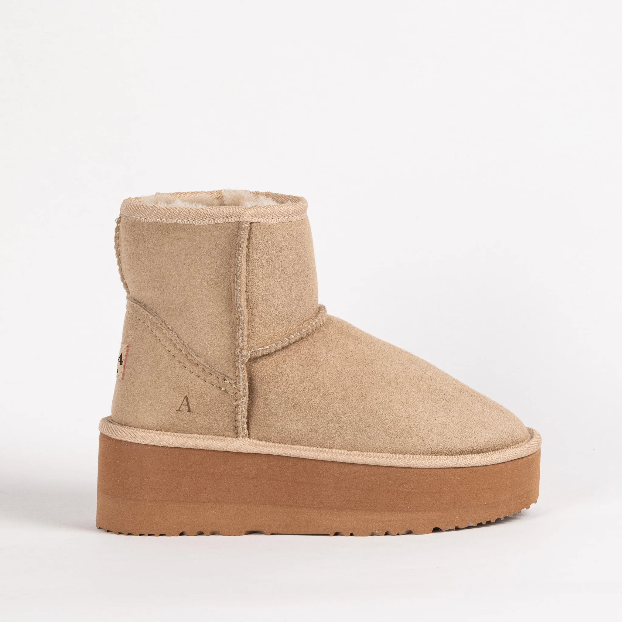 Women's Embossed Classic Mini Platform - Image 7
