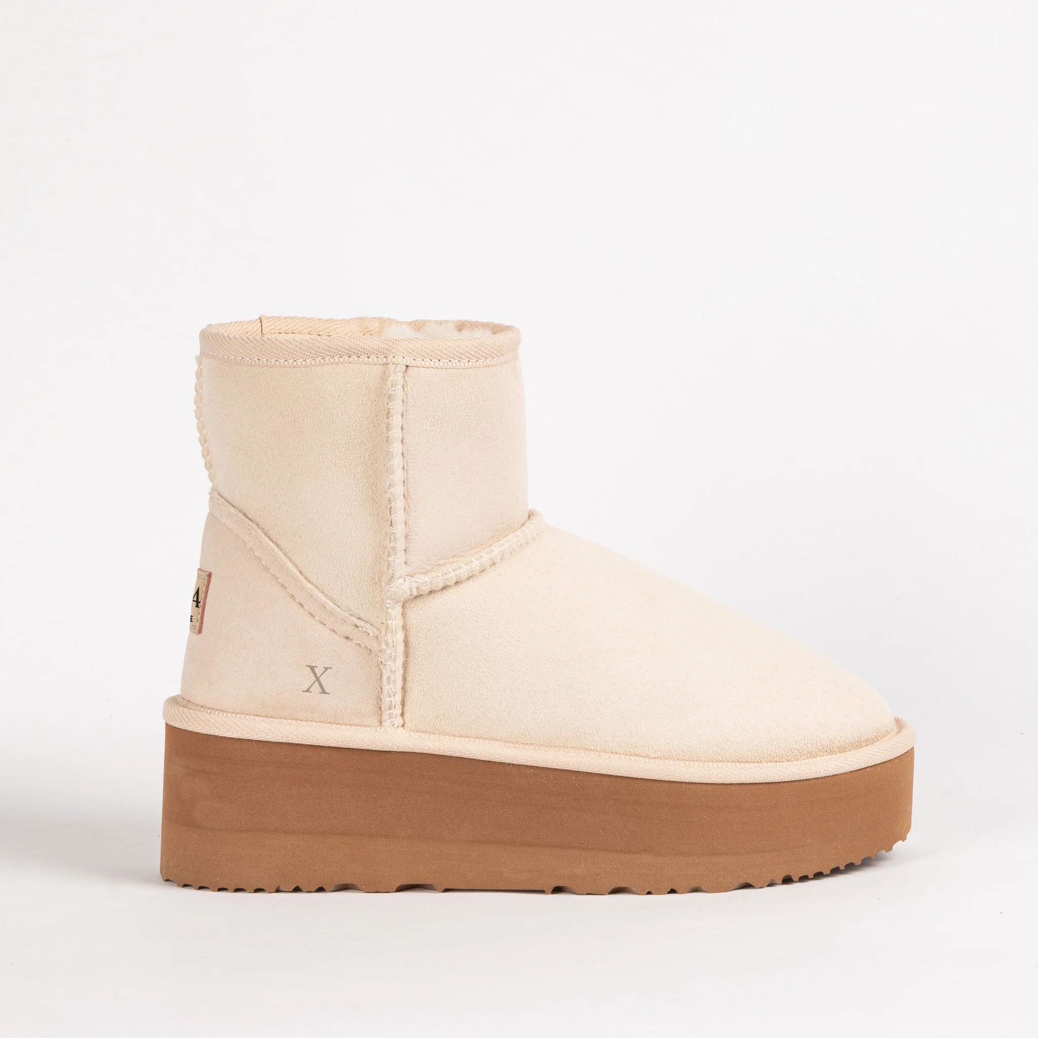 Women's Embossed Classic Mini Platform - Image 9