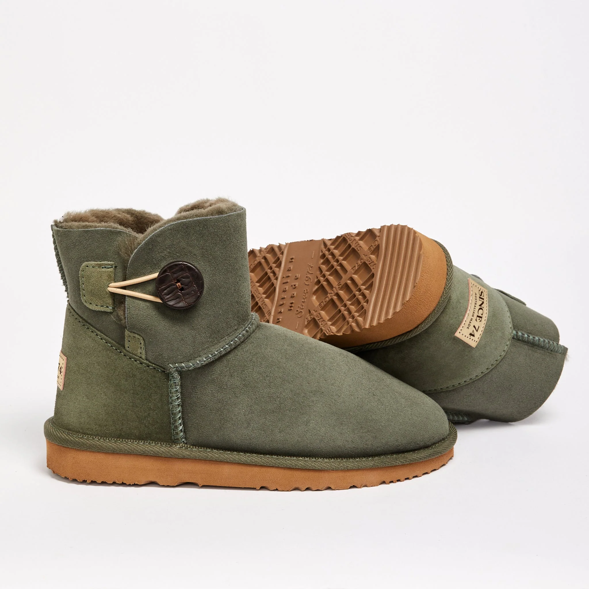 Women's Burleigh Button Mini Natural - Image 4