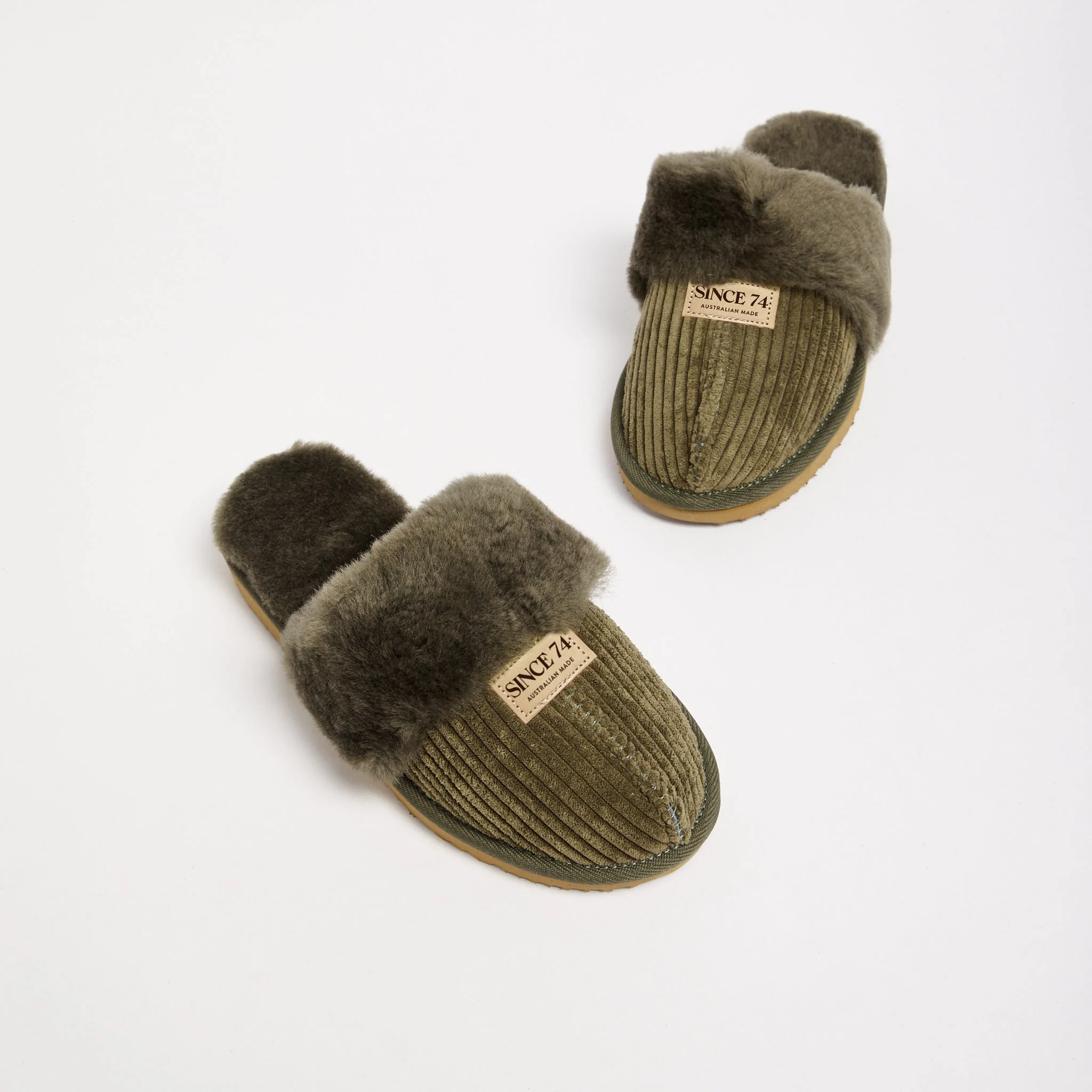Women's Corduroy Designer Slippers - Image 11