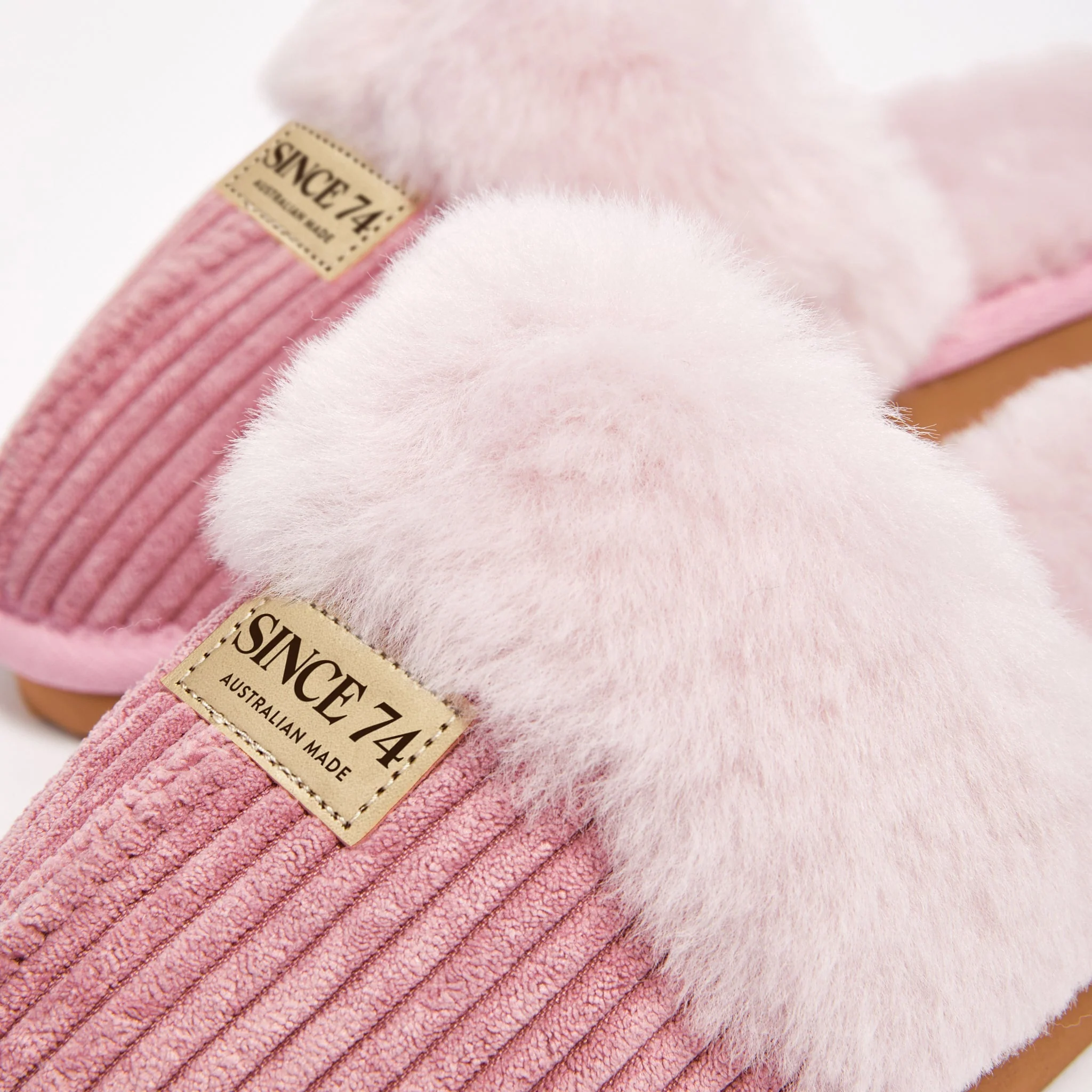 Women's Corduroy Designer Slippers - Image 3
