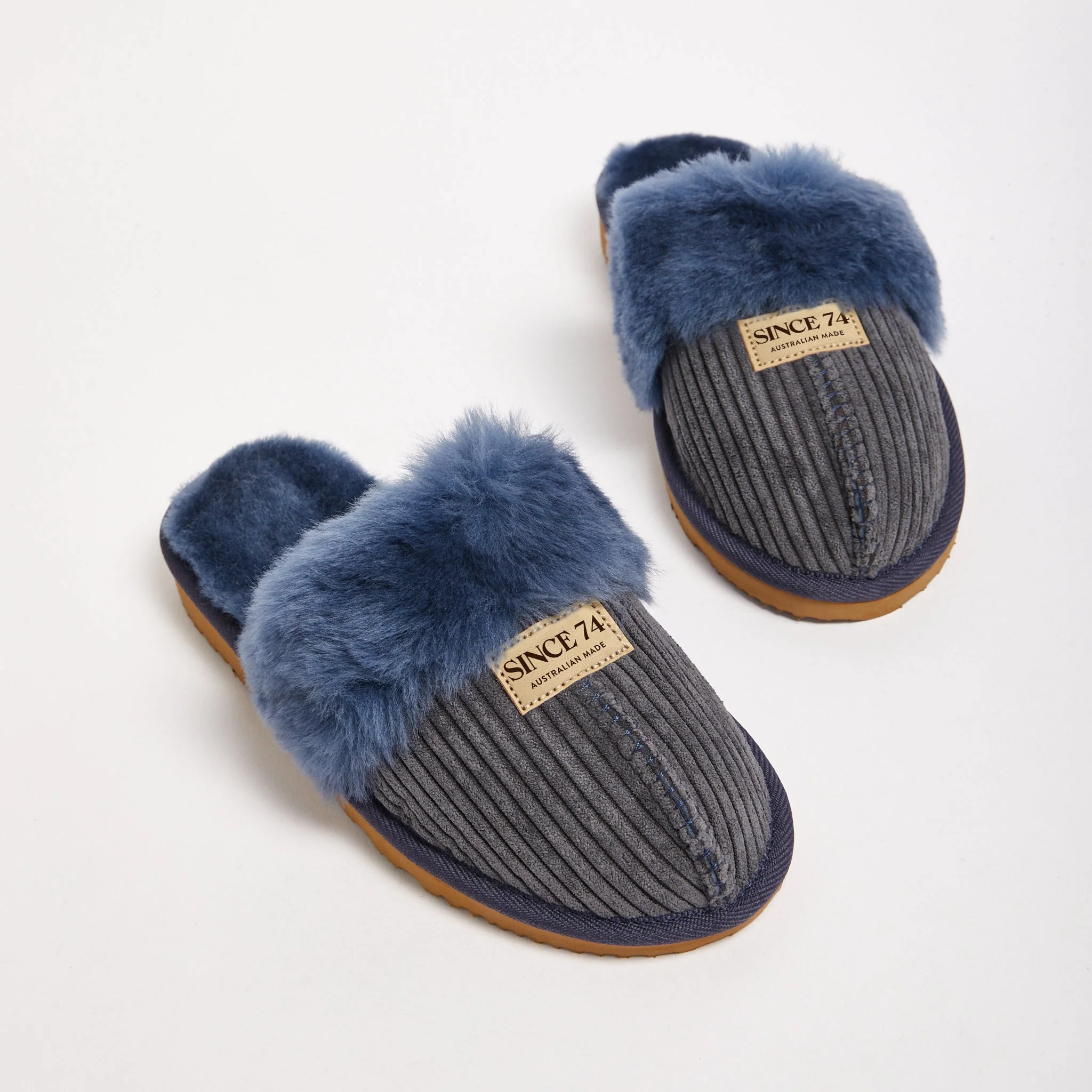 Women's Corduroy Designer Slippers - Image 5