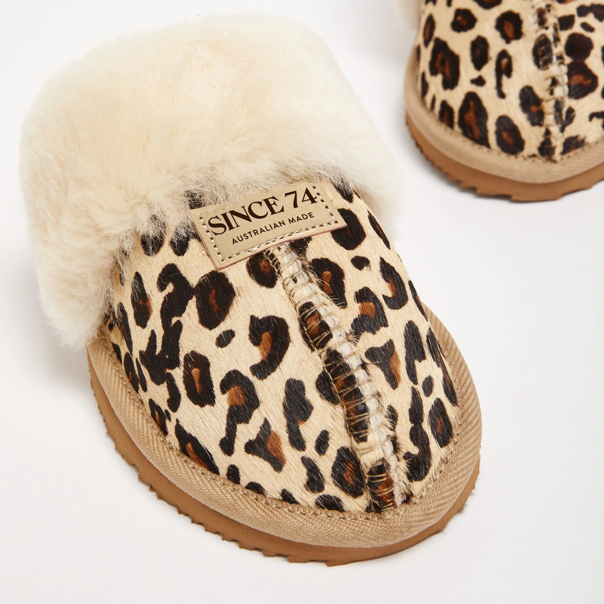 Women's Designer Slipper Baby Leopard - Image 3