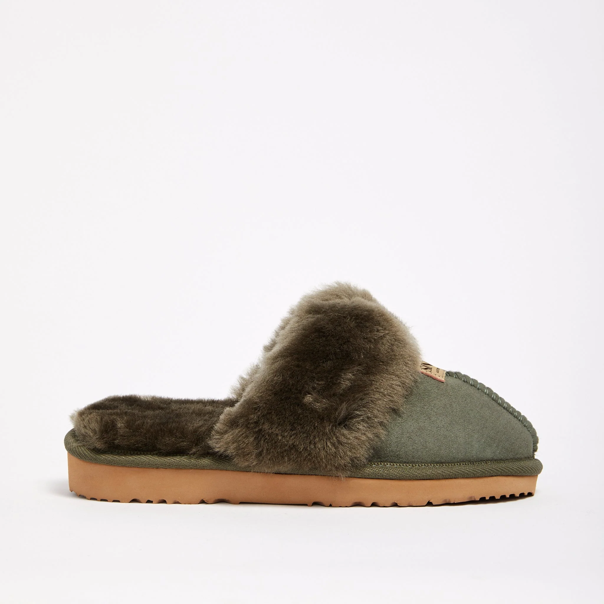 Women's Designer Slipper Natural - Image 6