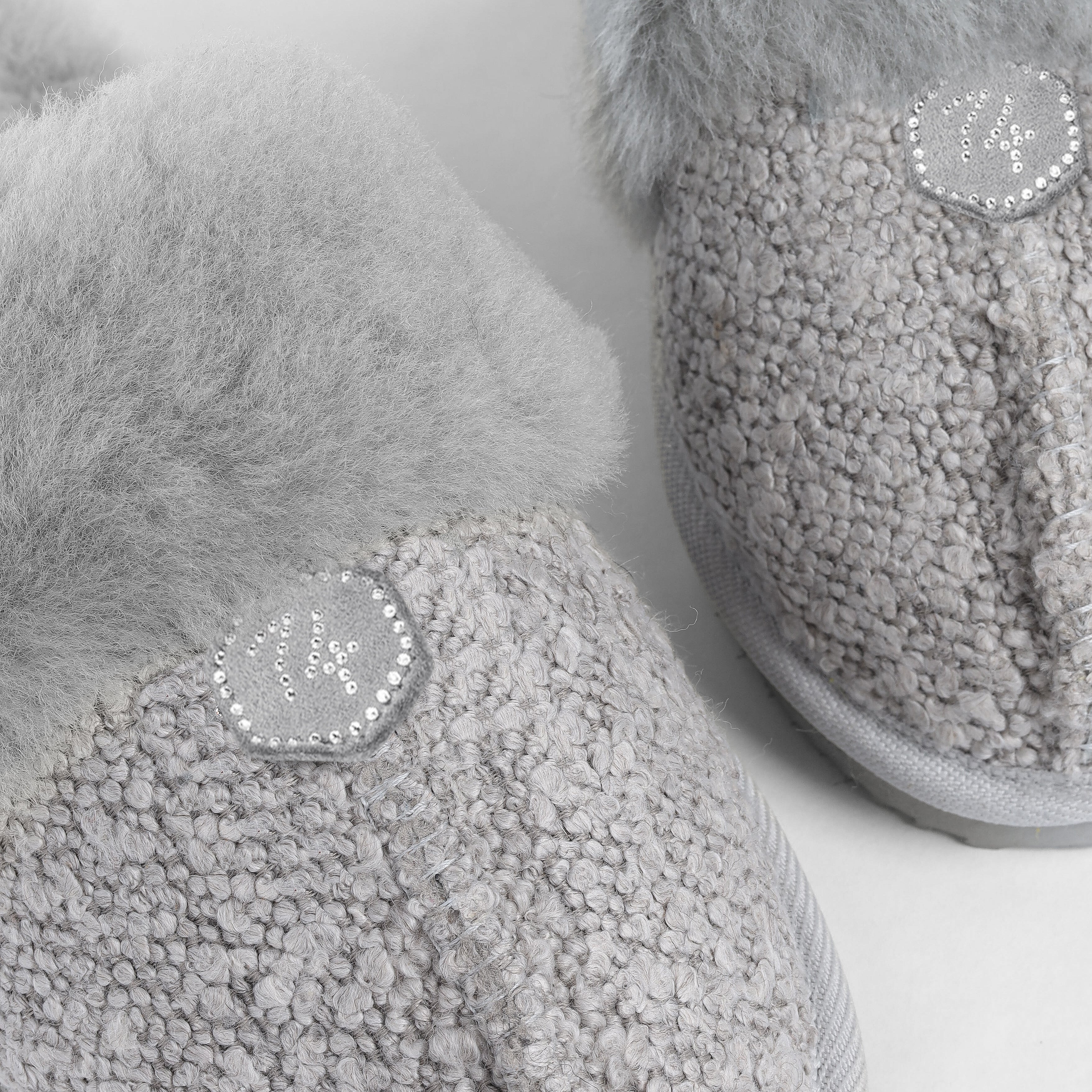 Women's Luxe Boucle Designer Slippers - Image 6