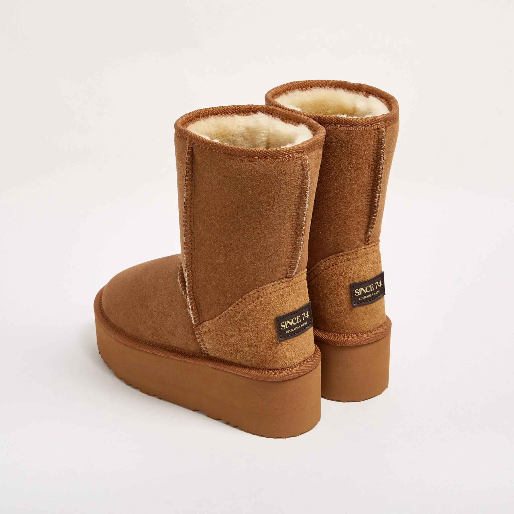 Women's Platform Classic Mid Natural - Image 11