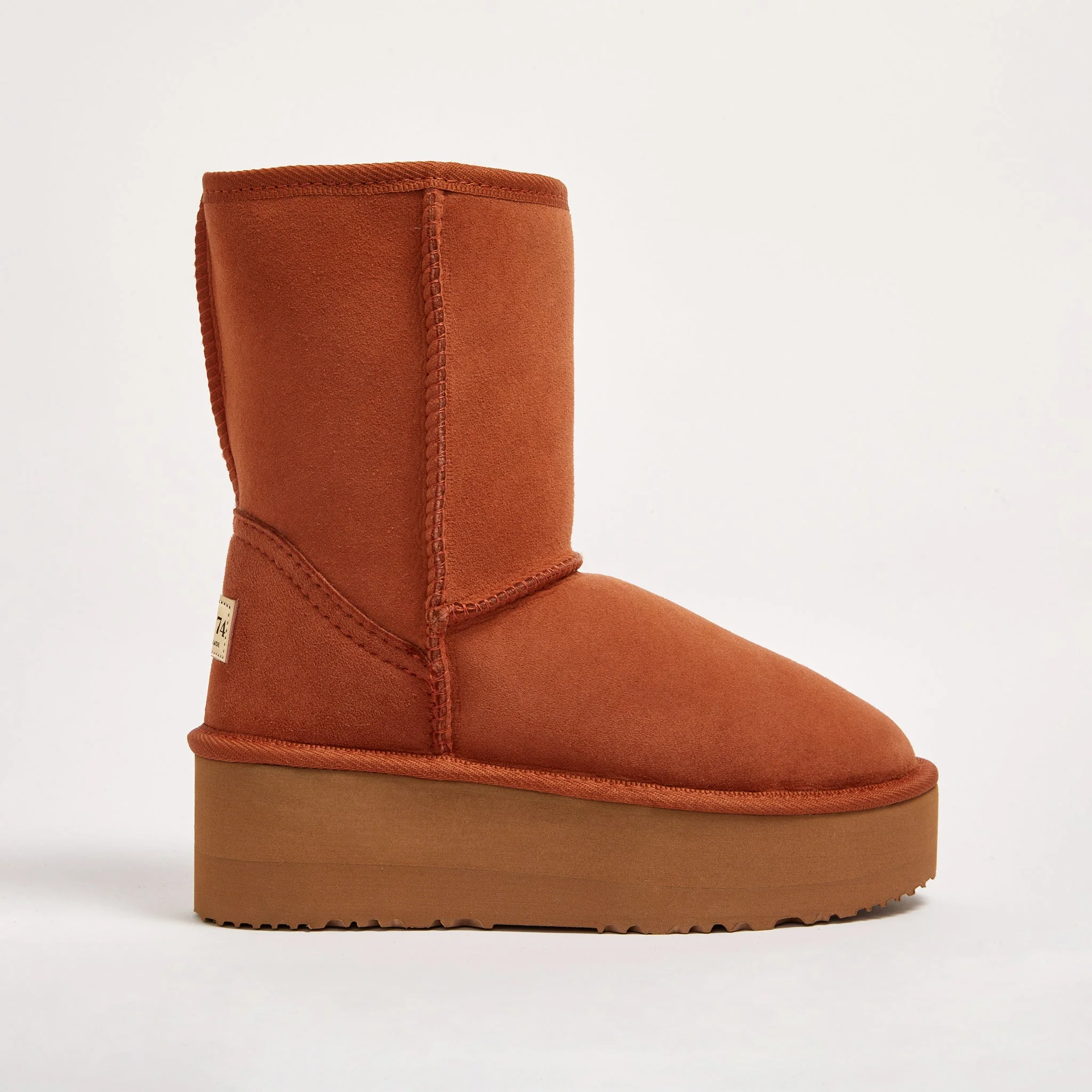 Women's Platform Classic Mid Natural - Image 13