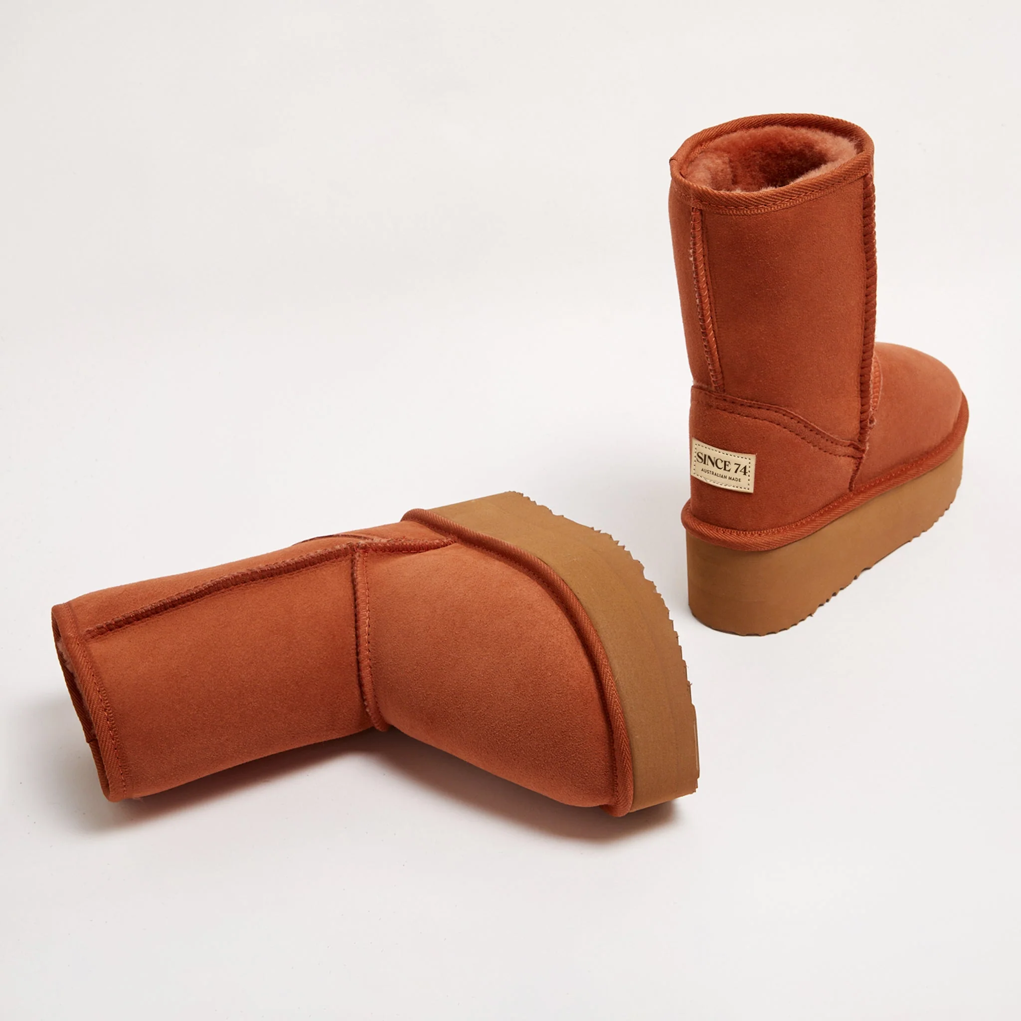 Women's Platform Classic Mid Natural - Image 16