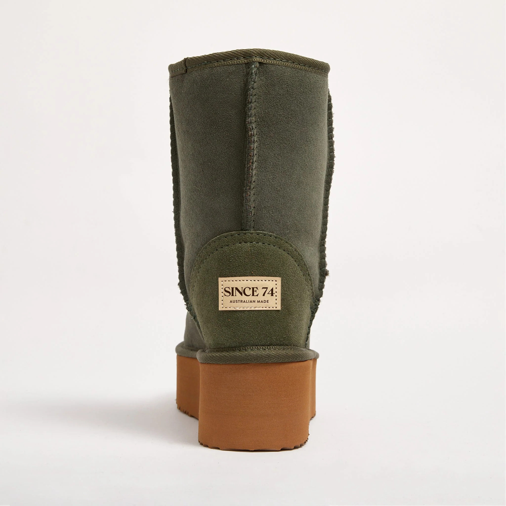 Women's Platform Classic Mid Natural - Image 6
