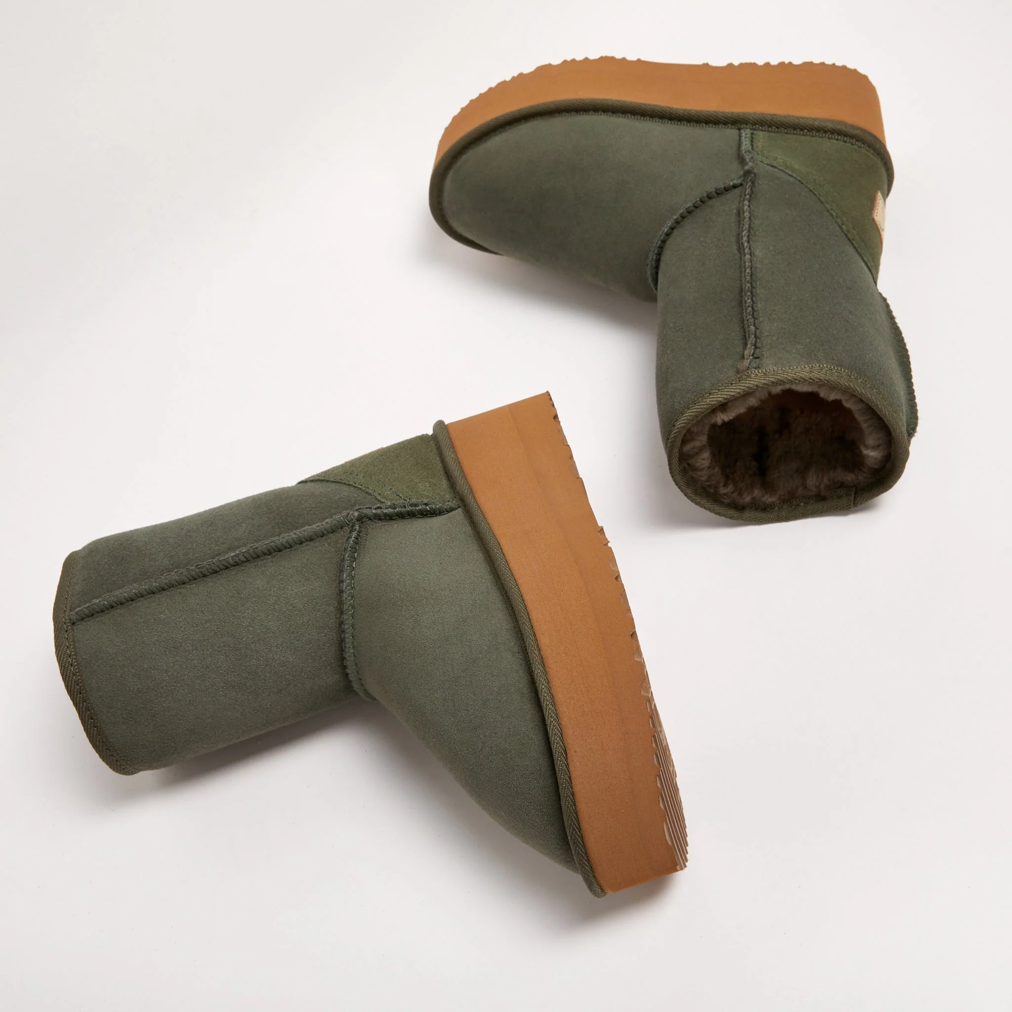 Women's Platform Classic Mid Natural - Image 8